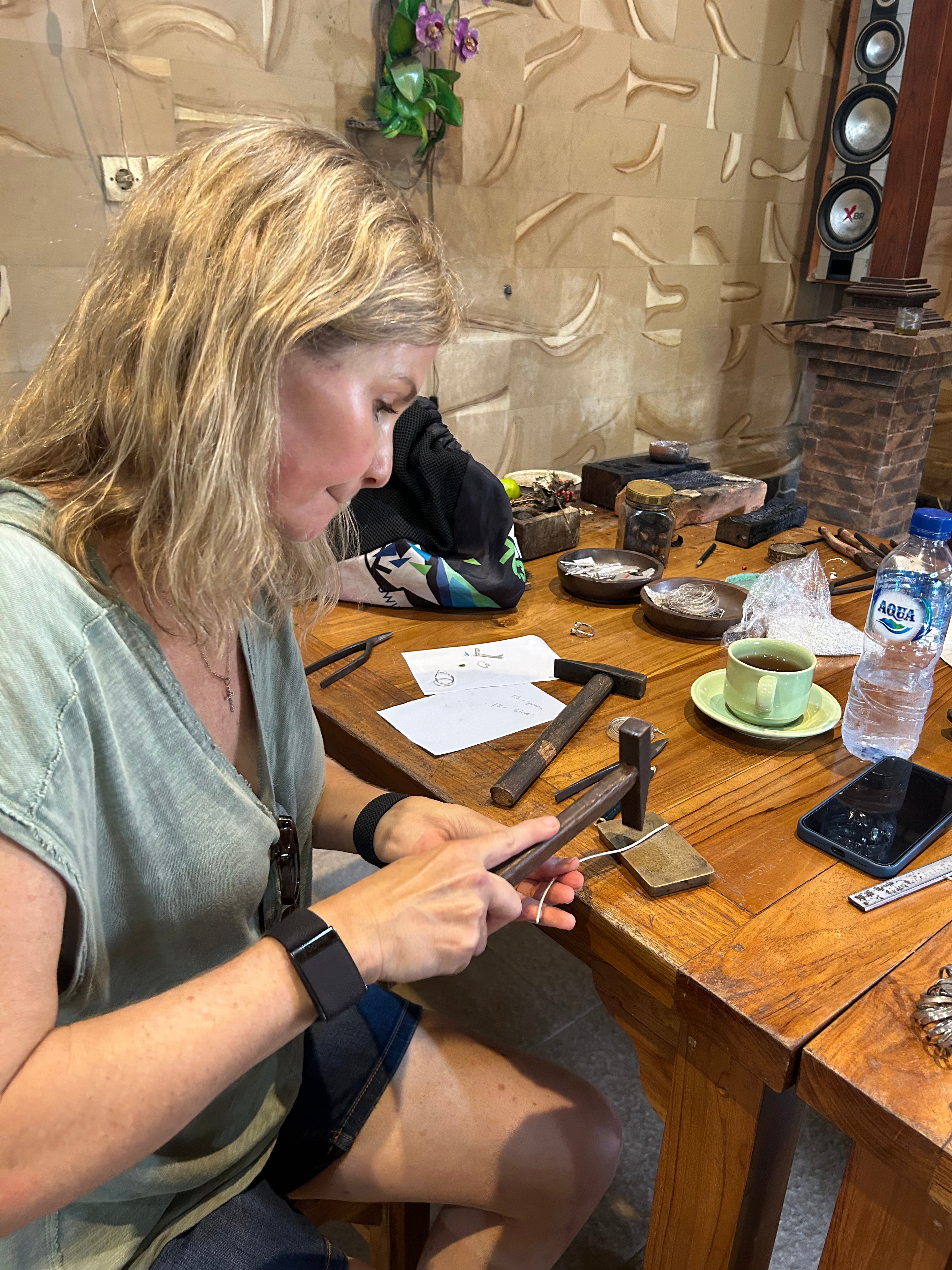 Traditional Balinese Silvermaking Jewelry Workshop