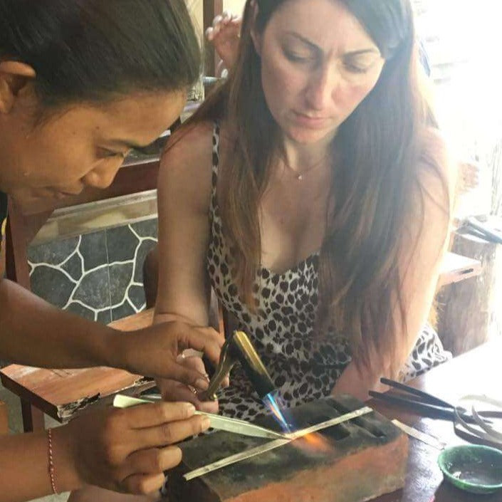 Traditional Balinese Silvermaking Jewelry Workshop