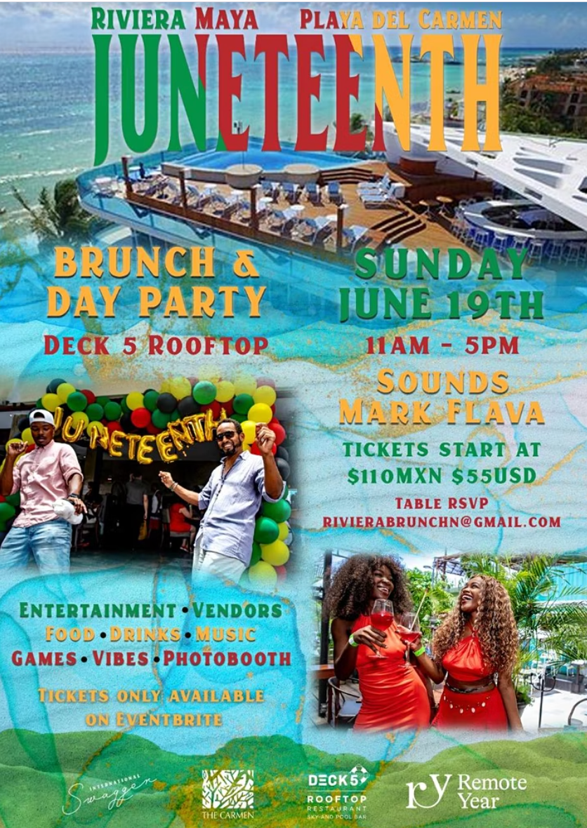 Riviera Maya Juneteenth Weekend Celebration